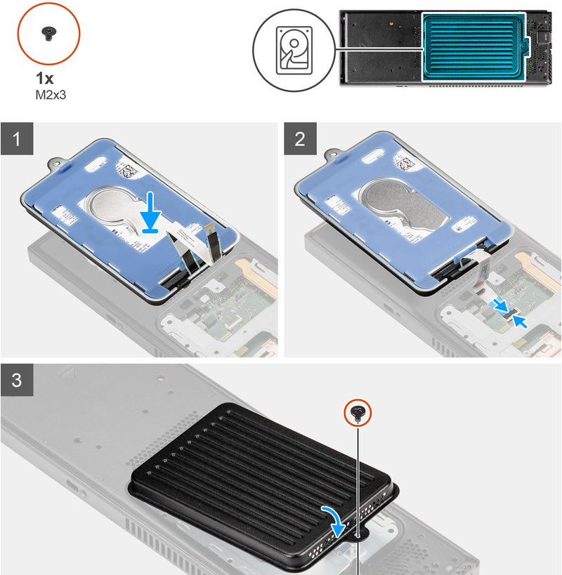 SATA Hard Drive Cable SSD HDD Connector 00JT7H 0JT7H for Dell Optiplex 7070 7090 Desktop All-in-One