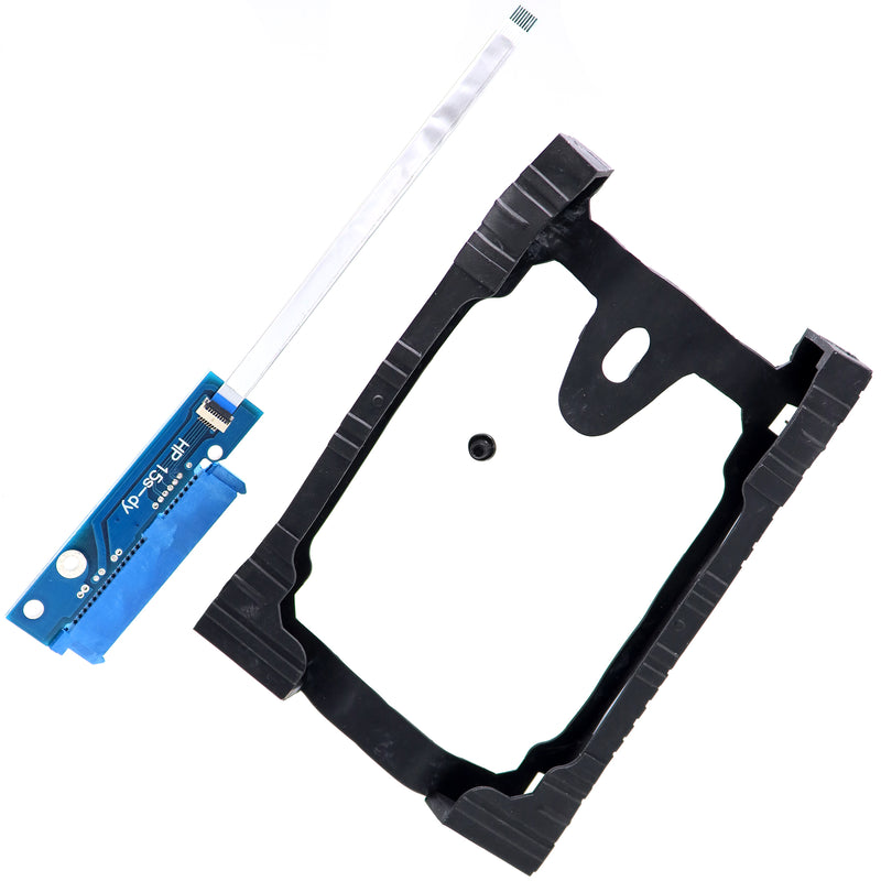 SATA Hard Drive Cable LS-H323P HDD Board w/ Bracket L52025-001 for HP 15s-DU 15s-DR 15s-DY 15-DW 15-DY 250 255 256 G8