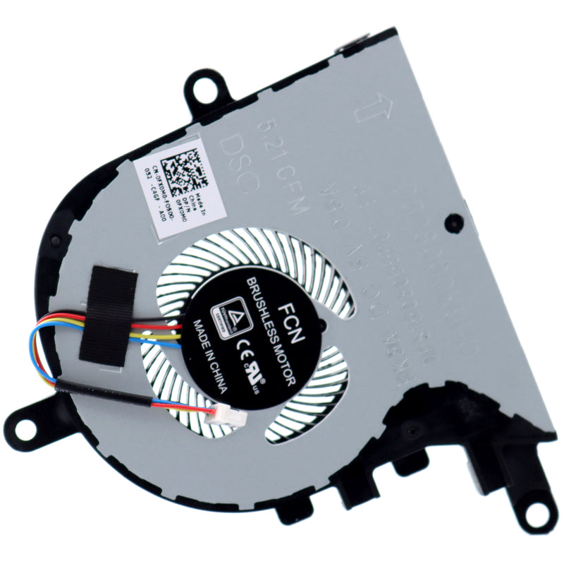 CPU Cooling Fan 0FX0M0 FX0M0 0NPFW6 NPFW6 for Dell Inspiron 15 5570 5575 5770 Latitude 3490 3590